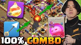 Klaus ANGRY JELLY FIREBALL GIANT ARROW Trick Shocks Everyone Clash of Clans