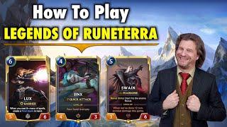 How To Play Legends Of Runeterra  The League Of Legends Collectible Card Game