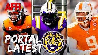 Recruiting Roundup New LSU Transfer Portal Targets  Predicting Next Tigers Commit?