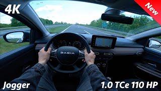 Dacia Jogger 2023 - POV Test Drive in 4K 1.0 TCe - 110 HP 6-speed manual