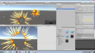 Unity 5 Tutorial Particle Systems #01 C# - Cartoon Explosion