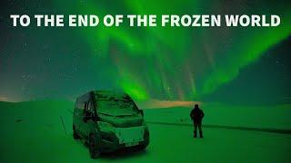 Surviving a Winter of Extreme Van Life. Freezing Camping Aurora & Snow Storm in the Arctic #vanlife