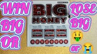 Win Big or Lose Big with 2 - $20 Big Money Colorado Scratch Off Tickets