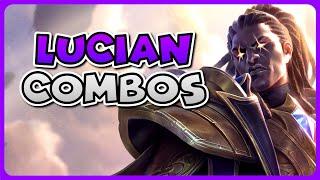 LUCIAN COMBO GUIDE  How to Play Lucian Season 13  Bav Bros