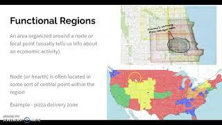 Types of Region - Human Geography