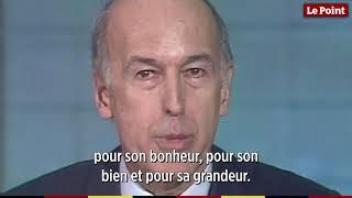 19 mai 1981  le discours dau revoir de Valéry Giscard dEstaing