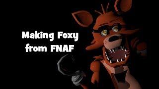 Modeling Foxy FNAF Cinema 4D