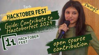 A Guide To Contribute In HACKTOBER FEST 2024  Win Swags  OPEN SOURCE CONTRIBUTION