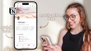 My Top Tricks for EASY Navigation in the Notion Mobile App 