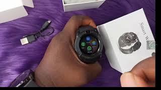 How to Connect V8 Smart Watch to Android iOS Mobile Installing BTNotification Application