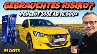 RISIKO Gebrauchtes Elektroauto? Peugeot 208e ab 16.000€ zu haben im Check #ev