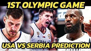 Team USA vs Serbia Olympic Game Prediction Serbia ang Unang Kalaban ng Team USA sa Olympics