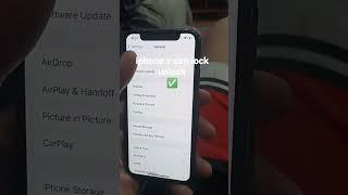 iphone x sim lock ios 16 ios 15  iphone x sim lock unlock using rsim free #shorts #viralshorts