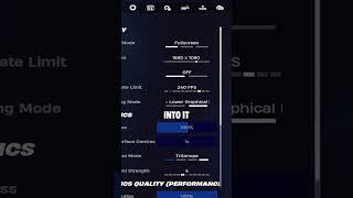 How To Get FULLSCREEN Stretched Resolution In Fortnite Chapter 5  #fortnite #fncs #bestsettings