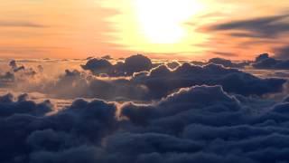 Above the clouds sunrise timelapse