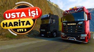 Usta İşi Yollarda Araç Bozuldu Yükü Devraldık  Yunanistan Haritası  Euro Truck Simulator 2