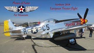 Planes of Fame 2018 European Theater flight