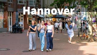 Hannover Deutschland Rundgang durch eine wunderschöne Stadt 4К