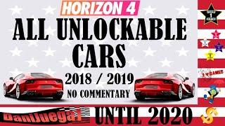 FORZA HORIZON 4  ALL UNLOCKABLE CARS UNTIL 2020  No Commentary