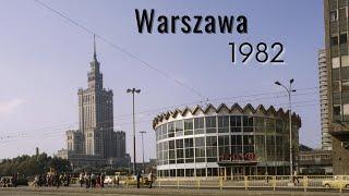 Warsaw in 1982 during the communist times HDAI upscaled