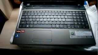 Acer Aspire 5560G Unboxing