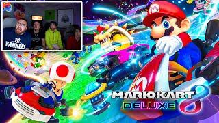 LosPollosTV Plays Mario Kart 8 Deluxe Ft. Jake Raf And Nick