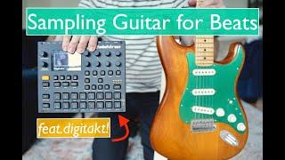 Digitakt & Guitar Sampling Chords for lofi beats