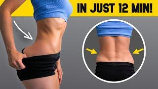 LOSE LOVE HANDLES & SIDE FAT - Ab Workout for Obliques & Side Belly Fat No Equipment At Home