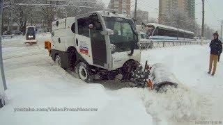 Самый сильный снегопад в Москве. 4 февраля 2018 года