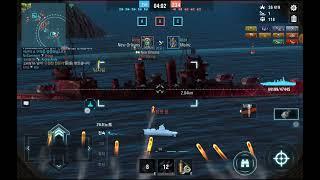 World of Warships Blitz - Tier 7 Japan Battleship Nagato 36