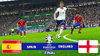 FINAL SPAIN vs ENGLAND  FINAL UEFA EURO 2024  Football Game SPANYOL vs INGGRIS FOOTBALL GAME