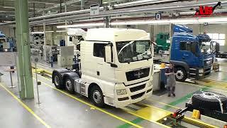 MAN Truck Assembly Production  part 4