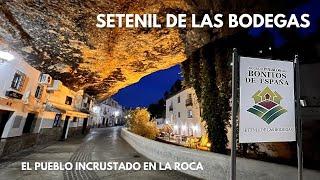 SETENIL DE LAS BODEGAS ️Pueblo Blanco en la ROCA Cádiz. Andalucía. Guía ESPAÑA