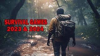 Top 20  NEW Realistic SURVIVAL Games That TRULY Test Your MIGHT in 2023 & 2024