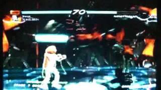 Tekken 6 - Mokujin vs. Nancy-MI847J Very Hard
