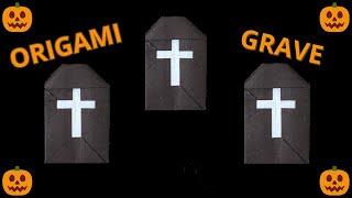 ORIGAMI GRAVE 🪦 - HALLOWEEN