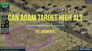 War Commander Adam can target high altitude air unit is it true