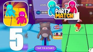 Party Match - All Levels 44-53 Part 5 - Gameplay WalkthroughAndroid iOS