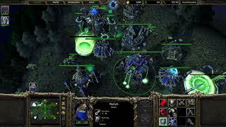 Warcraft 3 1on1 Undead vs Orc  Full WC3 Gameplay