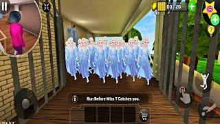Scary Teacher 3D Army Elsa Clones Chapter Update Troll Miss T Android Gameplay