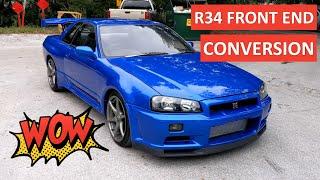 Bayside Blue R32 GTR with R34 Front End Conversion  4033