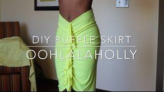 How to Make a RUFFLE SKIRT