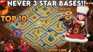 NEW NEVER 3 STAR BASES WITH LINK + PROOF TH12 NEW BASES DESIGN WARCWLPUSH CLASH OF CLANS