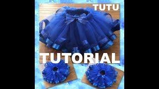 ► COMO HACER UN TUTU PARA NIÑA PASO A PASO 