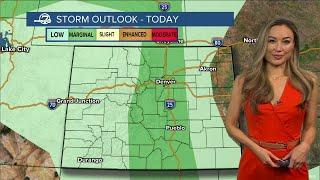 Denver weather Severe storms hail possible Sunday afternoon