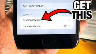 How To Turn ON Developer Mode on iPhone or iPad Developer Options