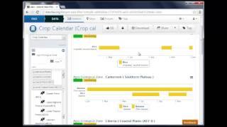 Crop Calendar Screencast EN