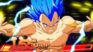 The SSGSS Vegeta Touch of DEATH In DBFZ