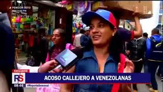 Venezolanas hablan sobre el acoso que viven al vender sus arepas en las calles de la ciudad de Lima