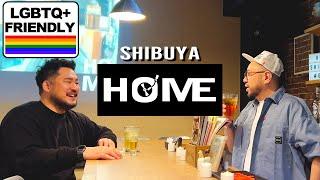 Shibuya HOME gay bar  LGBTQ+ friendly bar in Shibuya #lgbtq #lgbtqfriendly #gaybar #shibuya